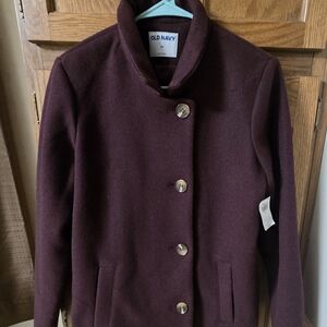 Old Navy Women's Burgundy Jacket
